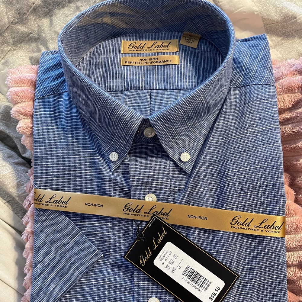 Mens gold label shirt